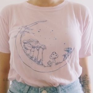 Print T-Shirt 🍄🌙